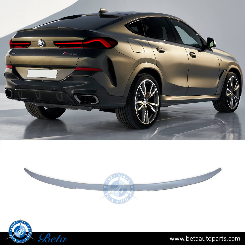 Trunk Spoiler M-Performance for BMW X6 G06 2020-Up models, Part Number 51628084544 Trunk Spoiler M-Performance for BMW X6 G06 2020-Up models, Part Number 51628084544